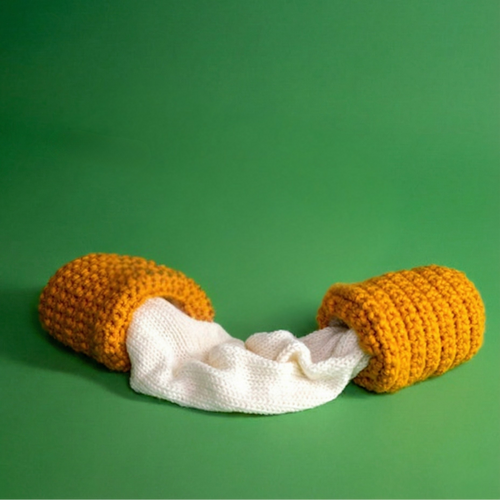Mozzarella Stick Scarf Crochet pattern