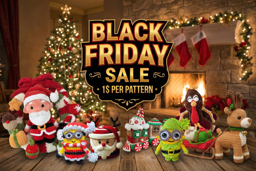 40 Christmas Crochet Patterns Bundle [ BLACK FRIDAY SALE ]