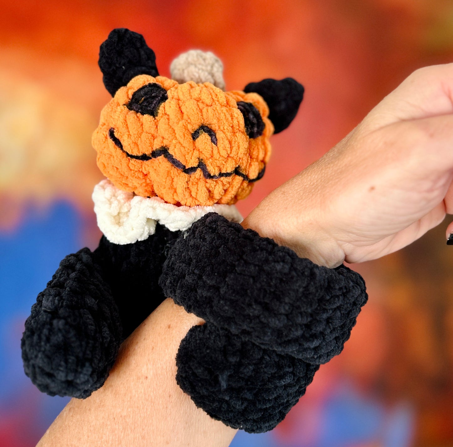 Spooky Pumpkin Hugger Crochet Pattern