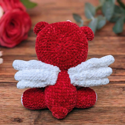 Valentine's Teddy Bear Crochet Pattern