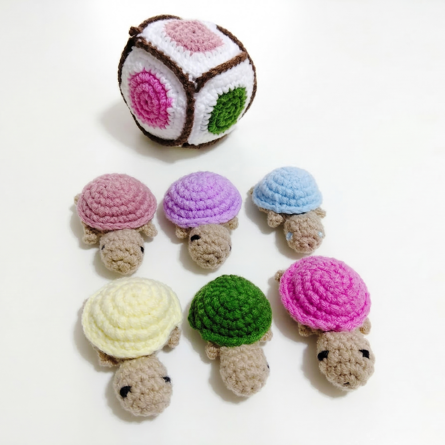 Educational Turtle Board Game Crochet Pattern