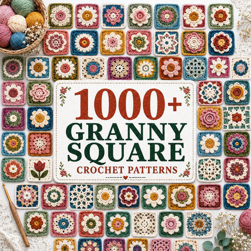 1000+ Granny Square Crochet Patterns