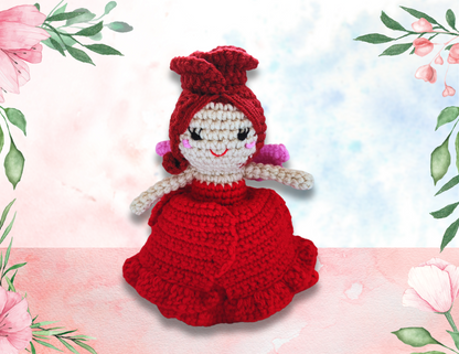 Flip Rose Fairy Amigurumi Crochet Pattern