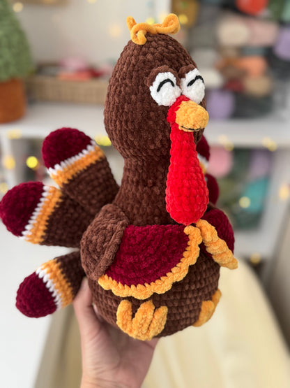 Christmas Turkey Crochet Pattern