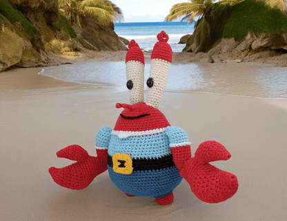 Crochet Mr. Lobster Pattern Fun Summer Amigurumi for Beginners