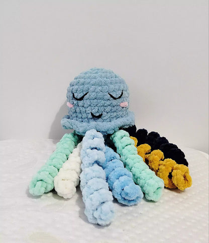 Crochet Rainbow the Jellyfish Pattern – Colorful Amigurumi