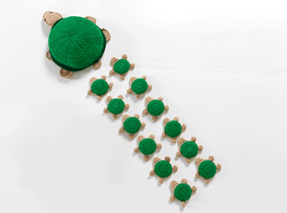 Patrón de Crochet del Juego de la Memoria de Tortugas ( ESPAÑOL )