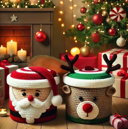 8 in 1 Christmas Crochet Patterns Bundle + FREE GIFT 🎁