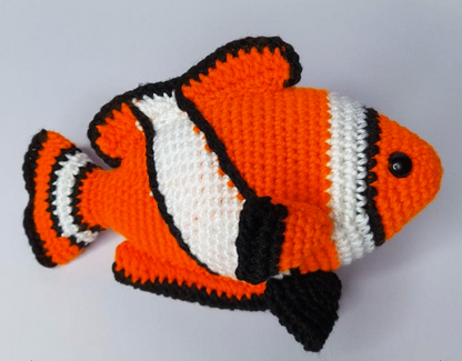 Crochet Ocean Friends Pattern – Nemo, Starfish & Seashell Amigurumi