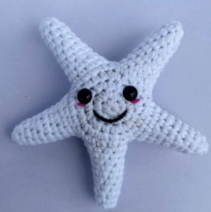 Crochet Ocean Friends Pattern – Nemo, Starfish & Seashell Amigurumi