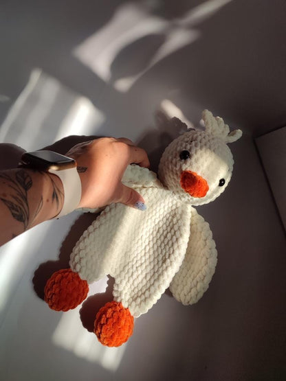 Puffy the Duck Crochet Pattern