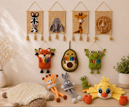 Cozy Kids Room Crochet Patterns Bundle