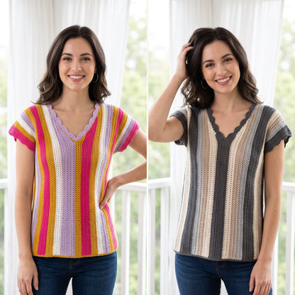 Beginner Friendly Short Sleeve Crochet Blouse