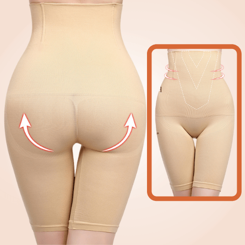 Sculpting High Waist Abdominal Shaping Shorts