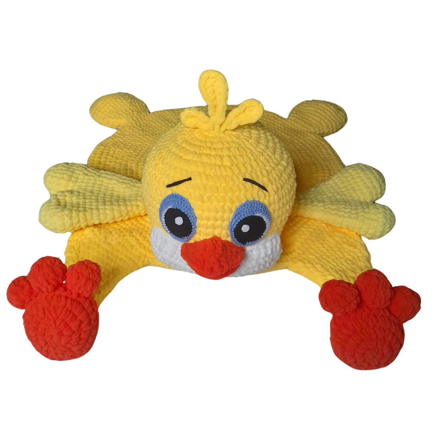 Chick Rug for Kid's Room - Crochet Pattern