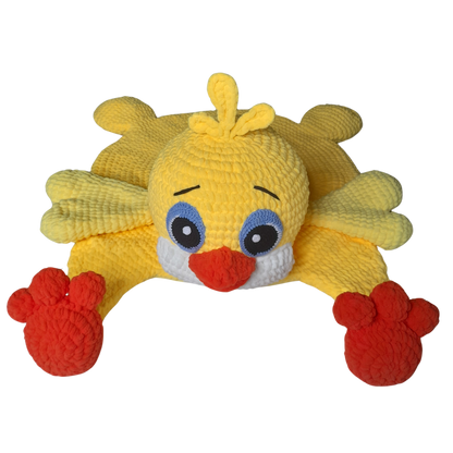 Chick Rug for Kid's Room - Crochet Pattern