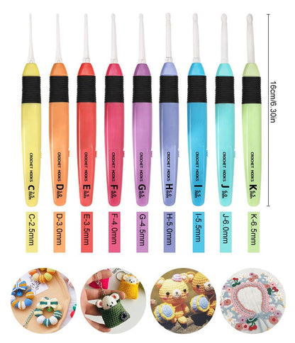 LED Luminous Crochet Tools With Lights