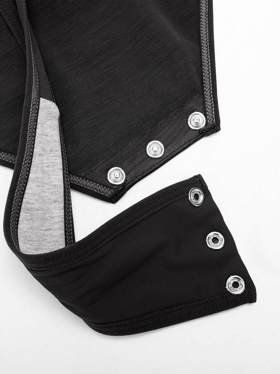 V-neck Overlapping Pleated Shapewear Bodysuit with Tummy Control