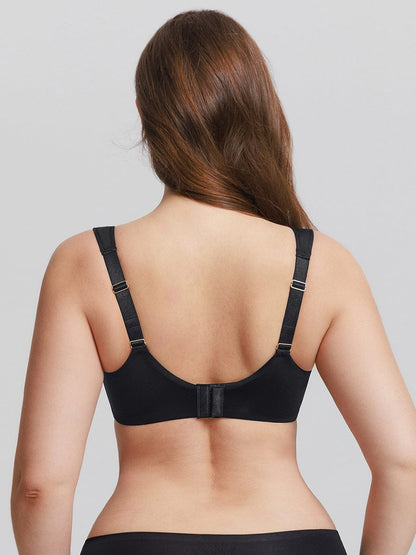 Full Coverage Underwire Bra with Memory Foam Cups and Side Support