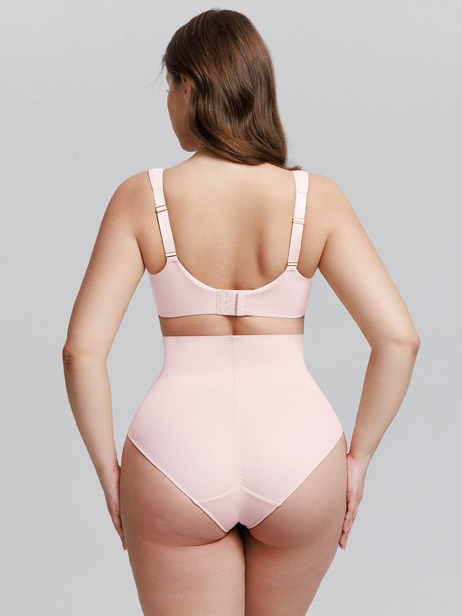 Full Coverage Underwire Bra with Memory Foam Cups and Side Support