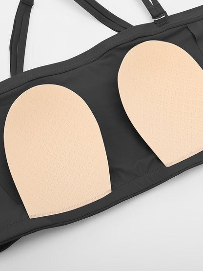 Wireless Strapless Anti-Slip Comfort Bandeau Bra for Women with Molded Cups, Convertible Straps & Ultra-Soft Fabric