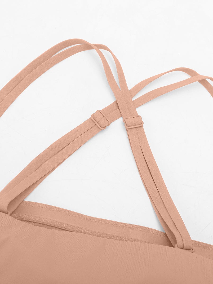 Wireless Strapless Anti-Slip Comfort Bandeau Bra for Women with Molded Cups, Convertible Straps & Ultra-Soft Fabric