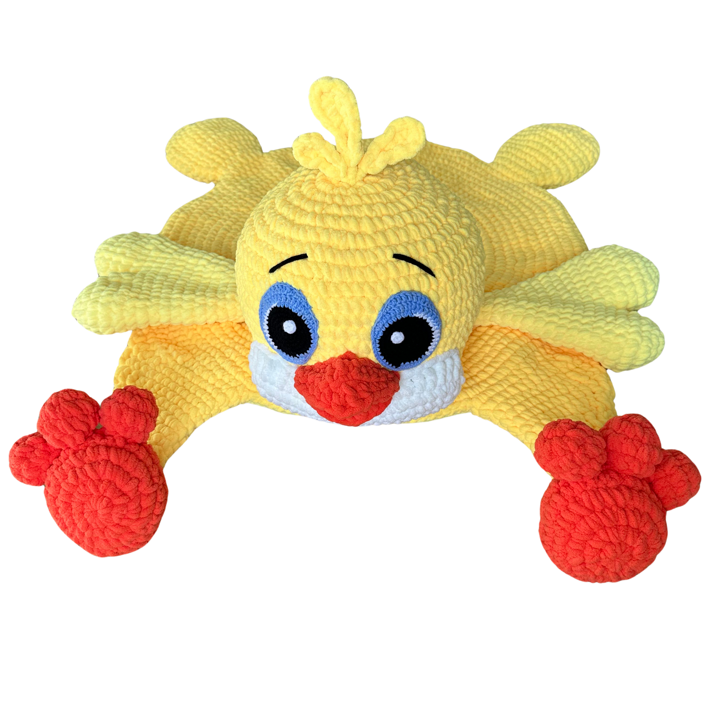 Chick Rug for Kid's Room - Crochet Pattern