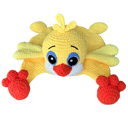 Chick Rug for Kid's Room - Crochet Pattern