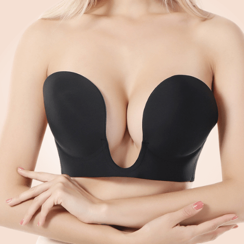 U-Plunge Slimfit Adhesive Strapless Backless Bra