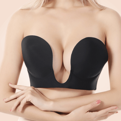 U-Plunge Slimfit Adhesive Strapless Backless Bra