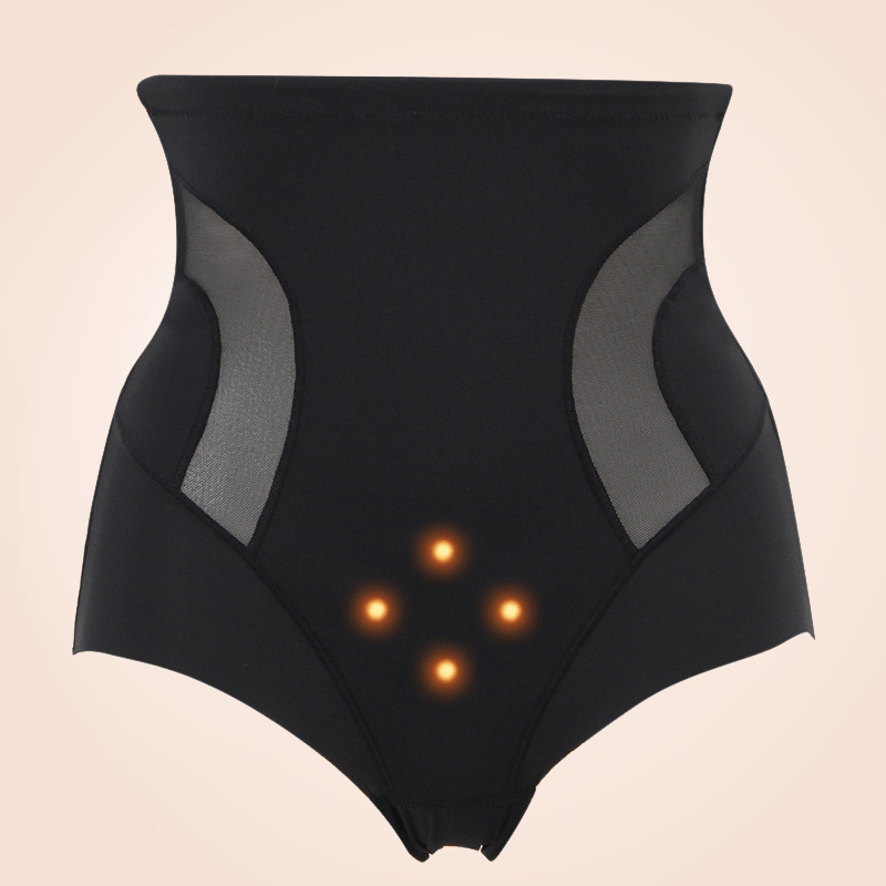 Postpartum Side Mesh High Waisted Body Sculpting Seamless Underwear