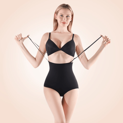 Ultra High Waist With Thin Strap Bodysuit Shaper For Women