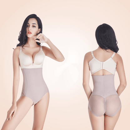 High Waist Underdress Panty Body Sculpting Shapewear Mesh Back Panty