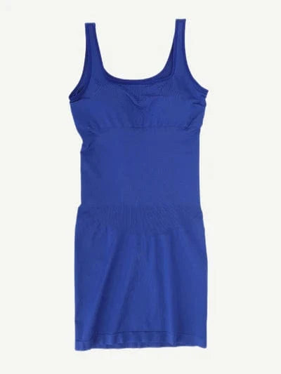 Snatched Square Neck Mini Dress Shapewear Bodycon With Removable Pads