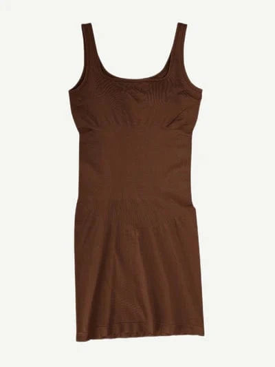 Snatched Square Neck Mini Dress Shapewear Bodycon With Removable Pads