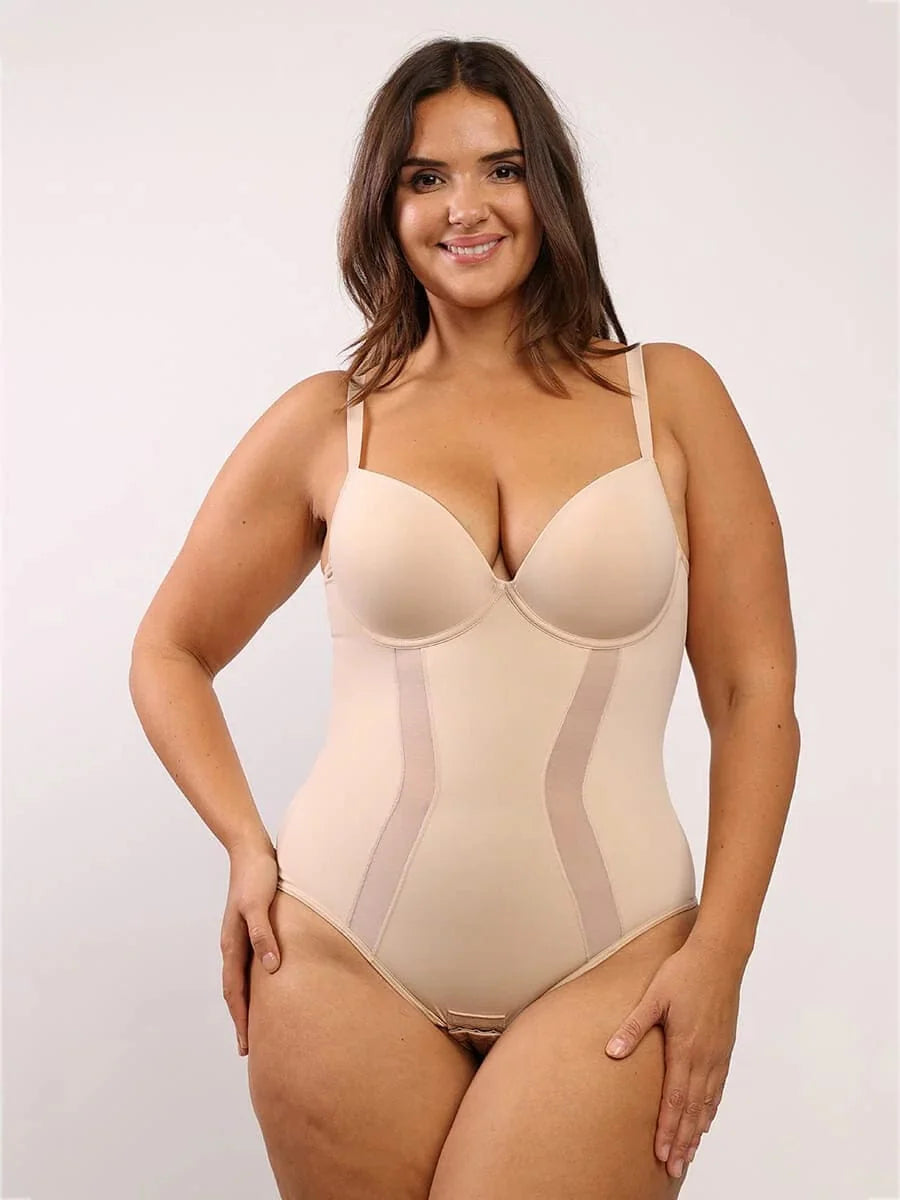 One Piece Low Back Tummy Control Shaper Bodysuit