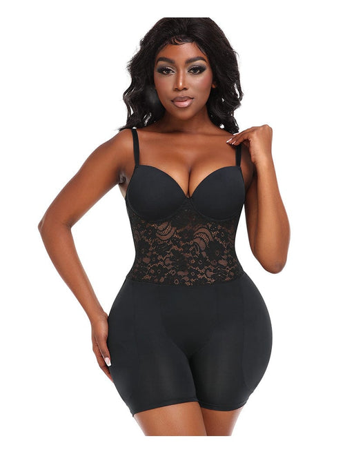Tummy Control and Hip Lifting Shapewear Low Back Bodysuit