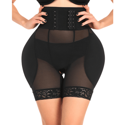 Tummy Control Shaper Shorts with Waist Band and Open Gusset
