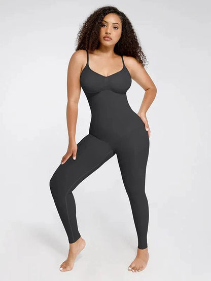 Seamless Jumpsuit with Chest & Waist Support Shapewear Bodysuit