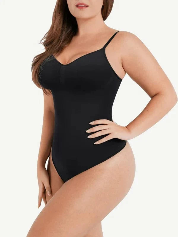 Sculpting Tummy Control Body Thong Shapewear Bodysuit