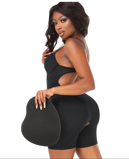 Bum Lifter Shapewear Bodysuit with Hip Pads