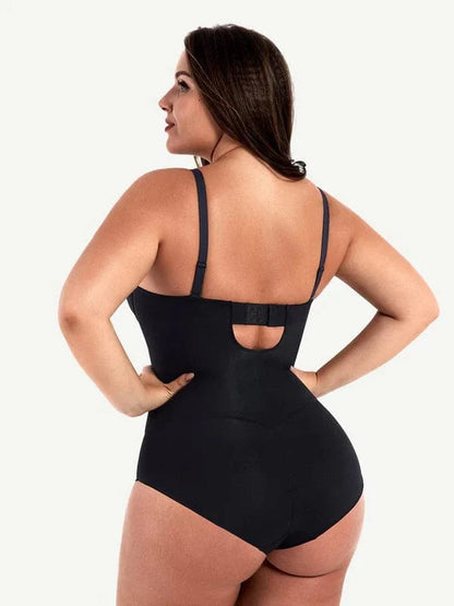Tummy Control Sculpting Pushup Shapewear Bodysuit