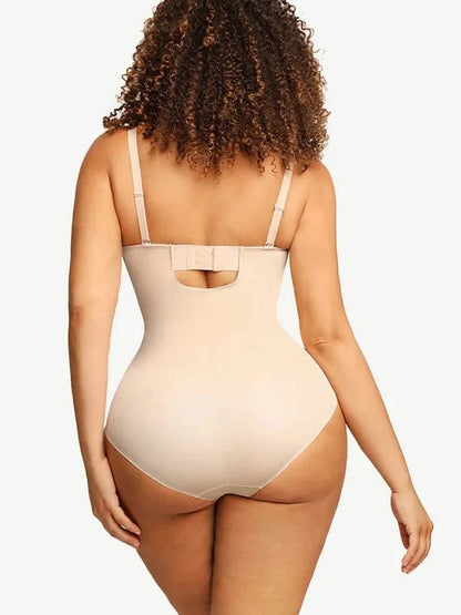 Tummy Control Sculpting Pushup Shapewear Bodysuit