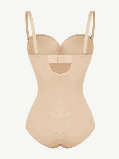 Tummy Control Sculpting Pushup Shapewear Bodysuit