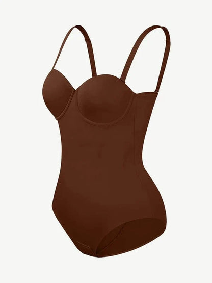 Tummy Control Sculpting Pushup Shapewear Bodysuit