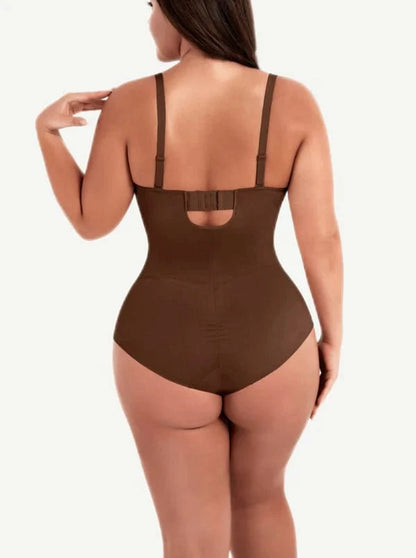 Tummy Control Sculpting Pushup Shapewear Bodysuit