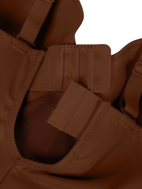 Tummy Control Sculpting Pushup Shapewear Bodysuit