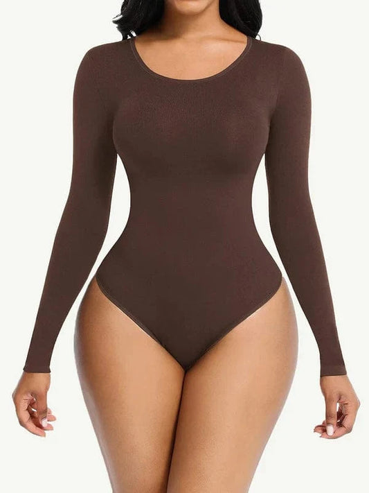 Long Sleeve Slimming Shapewear Bodysuit