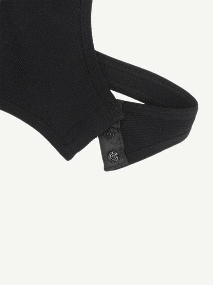 Deep V Neck Tummy Control Thong Shapewear Bodysuit