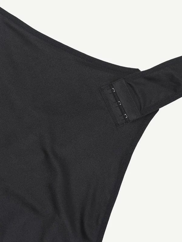 Deep V Neck Waist Slimming Shapewear Bodysuit